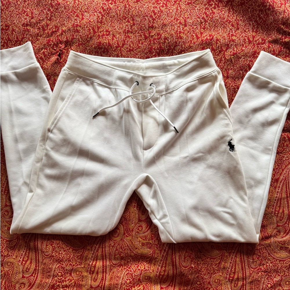 Polo by Ralph Lauren Cream Sweatpants